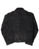 Chrome Hearts Cemetery Cross Patch Nylon Trucker Jacket