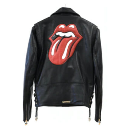 Chrome Hearts Lip and Tongue JJ Dean Biker Jacket