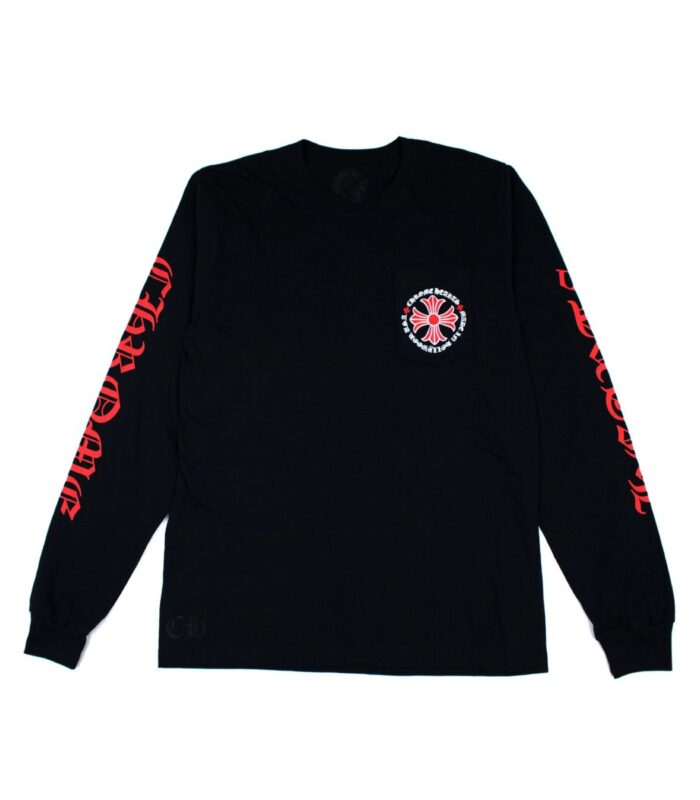 Chrome Hearts Made In Hollywood Plus Cross L-S Sweatshirt