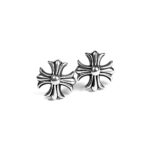 Cross Cut out Stud Earring