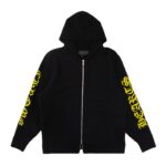 Chrome Hearts Yellow Logo Cashmere Hoodie