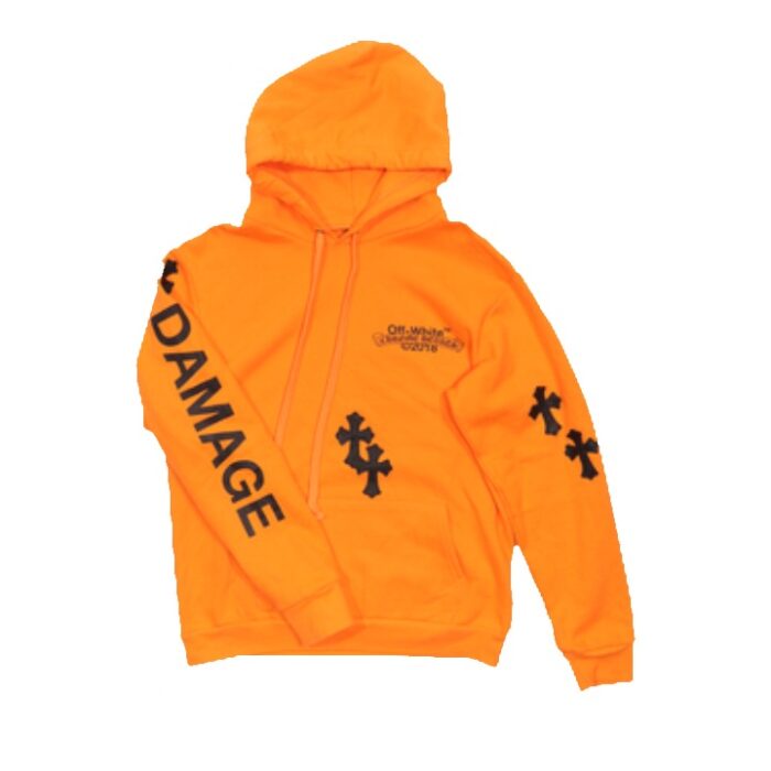 Chrome Hearts x Off-White Damage Hoodie