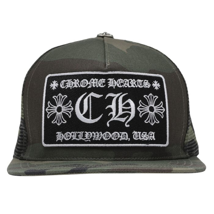 Chrome Hearts CH Hollywood Trucker Hat